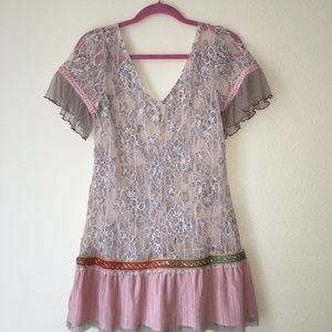 Free People Lace Tunic
